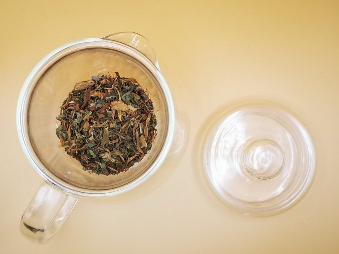 Rooibos Bio Le Relaxant Menthe Pétales de Camomille 